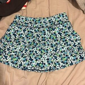 Athleta Girl Floral Swing Skort size L (girls 12) so size 2
